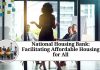 National Housing Bank: Facilitating Affordable Housing for All