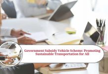 government subsidy vehicle scheme