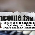 Section 68 of the Income Tax Act: Exploring Unexplained Cash Credits and their Tax Implications