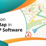 Business on Google Map in Marg ERP Software