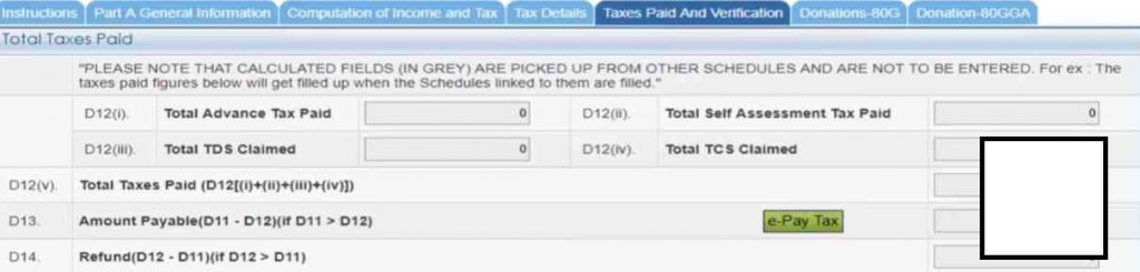 efile Income Tax Return