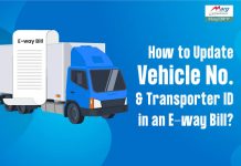 update Vehicle No in an E-way Bill