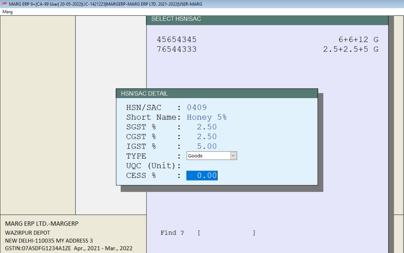 marg billing software