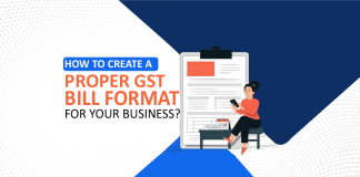 How to Create GST Bill Format
