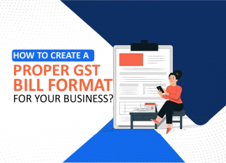 How to Create GST Bill Format